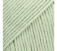 Strick- und Häkelgarn, 100 % ägyptische Baumwolle, Drops Safran, Sportgewicht, 2 fein, 5-lagig, 50 g, 175 Meter (74 - Pistazienei)