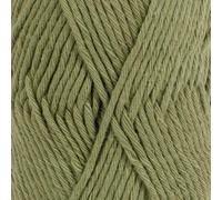 Strick- und Häkelgarn, 100 % Baumwolle, 4 oder Medium, Aran-Gewicht, Drops Paris, 50 g, 82 Meter pro Knäuel (25 Moosgrün)