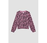 Strickcardigan aus Viskosemix mit All-over-Print 92/98 pink|mehrfarbig 2169470.41A3.92_98