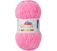 Strickfein Himalaya Dolphin Baby Wolle Garn Baumwolle Strickwolle zum Stricken häkeln (80309 Rosa)
