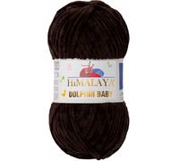 Strickfein Himalaya Dolphin Baby Wolle Garn Baumwolle Strickwolle zum Stricken häkeln (80343 Erde)