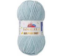 Strickfein Himalaya Dolphin Baby Wolle Garn Baumwolle Strickwolle zum Stricken häkeln (80347 Pastellmint)