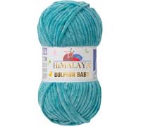 Strickfein Himalaya Dolphin Baby Wolle Garn Baumwolle Strickwolle zum Stricken häkeln (80354 Altgrün)