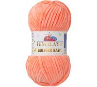 Strickfein Himalaya Dolphin Baby Wolle Garn Baumwolle Strickwolle zum Stricken häkeln (80355 Apricot)