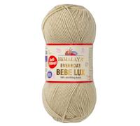 Strickfein Himalaya Everyday Bebe Lux Strickgarn - 100g/250m - 100% Antipilling Acryl - OEKO-TEX - Für Babydecken, Kleidung (Kamel)