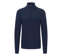 Strickfleece-Pullover 11 PROJECT "Strickpullover PRAdam", Herren, Gr. 3XL, blau (marineblaus), Obermaterial: 100% Baumwolle CO., Pullover (14502424-XXXL) marineblaus