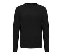 Strickfleece-Pullover 11 PROJECT "Strickpullover PRAdamus", Herren, Gr. XL, schwarz, Obermaterial: 100% Baumwolle CO., Pullover (10153614-XL) schwarz