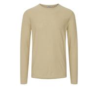 Strickfleece-Pullover 11 PROJECT "Strickpullover PRFriko", Herren, Gr. XL, beige (oyster gray), Obermaterial: 100% Baumwolle CO., Pullover (81720950-XL) oyster gray