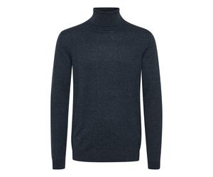 Strickfleece-Pullover 11 PROJECT "Strickpullover PRIngbert", Herren, Gr. XXL, blau (insignia blau melange), Obermaterial: 50% Baumwolle CO. 50% Polyacryl PAN., Pullover (82555240-XXL) insignia blau me