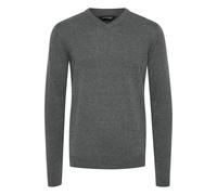 Strickfleece-Pullover 11 PROJECT "Strickpullover PRIngmar", Herren, Gr. XXL, grau (gray melange), Obermaterial: 50% Baumwolle CO. 50% Polyacryl PAN., Pullover (45688027-XXL) gray melange