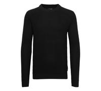 Strickfleece-Pullover 11 PROJECT "Strickpullover PRKimmich", Herren, Gr. XXL, schwarz (true schwarz), Obermaterial: 100% Baumwolle CO recyc.., Pullover (13075943-XXL) true schwarz