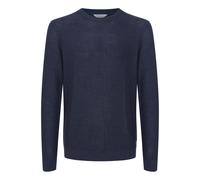Strickfleece-Pullover 11 PROJECT "Strickpullover PRTill", Herren, Gr. XXL, blau (insignia blau melange), Obermaterial: 50% Baumwolle CO. 50% Polyacryl PAN., Pullover (33534601-XXL) insignia blau melan