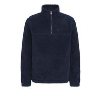 Strickfleece-Pullover BLEND "Strickfleece-Pullover BHTotten", Herren, Gr. XL, blau (total eclipse), Obermaterial: 100% Polyester PES., Jacken (64930660-XL) total eclipse