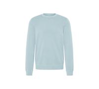Strickpullover BLEND "BHADDO PULLOVER", Herren, Gr. 3XL, faded denim, Strick, Obermaterial: 100% Baumwolle, unifarben, regular fit normal, Rundhals, Pullover Strickpullover (88325669-XXXL) faded denim