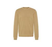 Strickpullover BLEND "BHAddo", Herren, Gr. L, starfish, Feinstrick, 100% Baumwolle, unifarben, Basic, normal normal, Rundhals, Pullover Strickpullover, Schöner Feinstrick-Pullover mit leichten Waschun