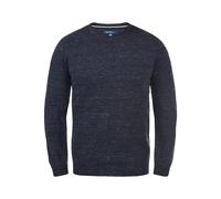Strickfleece-Pullover BLEND "Strickpullover BHAdrian", Herren, Gr. XXL, blau (schwarz navy), Obermaterial: 100% Baumwolle CO., Pullover (74262541-XXL) schwarz navy