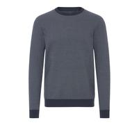 Strickfleece-Pullover BLEND "Strickpullover BHBAAL", Herren, Gr. XXL, schwarz (salute), Obermaterial: 70% Baumwolle CO. 30% Nylon NY., Pullover (58296565-XXL) salute