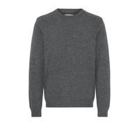 BLEND BHBRANKO CREW KNIT Herrenpullover, dunkelgrau, größe L