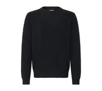 Strickfleece-Pullover BLEND "Strickpullover BHBranko", Herren, Gr. S, schwarz (schwarz beauty), Obermaterial: 60% Wolle mw. 40% Nylon NY., Pullover (87029264-S) schwarz beauty