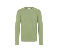 Strickfleece-Pullover BLEND "Strickpullover BHBray", Herren, Gr. 3XL, grün (oil grün), Obermaterial: 100% Baumwolle CO., Pullover (63621061-XXXL) oil grün