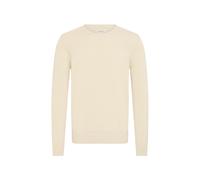 Strickfleece-Pullover BLEND "Strickpullover BHBray", Herren, Gr. M, grau (oyster gray), Obermaterial: 100% Baumwolle CO., Pullover (15532862-M) oyster gray