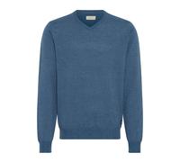 Strickfleece-Pullover BLEND "Strickpullover BHBruton", Herren, Gr. S, blau (copen blau), Obermaterial: 100% Polyester PES., Pullover (34665907-S) copen blau