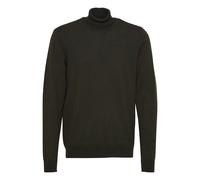 Strickfleece-Pullover BLEND "Strickpullover BHBruton V-neck", Herren, Gr. XL, grün (forest night), Obermaterial: 100% Polyester PES., Pullover (37899634-XL) forest night