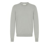 Strickfleece-Pullover BLEND "Strickpullover BHBRYAN", Herren, Gr. M, grau (griffin), Obermaterial: 70% Baumwolle CO. 30% Nylon NY., Pullover (28075152-M) griffin