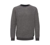 Blend BHComen Herren Strickpullover Grobstrick Pullover mit Struktur Rundhalsausschnitt, Größe:2XL, Farbe:Pewter Mix (200277)