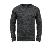 Strickfleece-Pullover BLEND "Strickpullover BHDan", Herren, Gr. L, schwarz, Obermaterial: 50% Baumwolle CO. 50% Polyacryl PAN., Pullover (25033964-L) schwarz