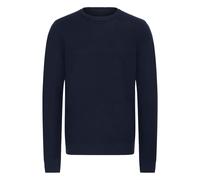 Strickfleece-Pullover BLEND "Strickpullover BHDANA", Herren, Gr. L, schwarz (salute), Obermaterial: 50% Polyester PES. 45% Polyacryl PAN. 5% Wolle mw., Pullover (68333439-L) salute