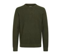 Strickfleece-Pullover BLEND "Strickpullover BHDANA", Herren, Gr. XL, schwarz (forest night), Obermaterial: 50% Polyester PES. 45% Polyacryl PAN. 5% Wolle mw., Pullover (95700651-XL) forest night