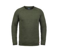 Blend John Herren Strickpullover Feinstrick Pullover mit Rundhalsausschnitt, Größe:3XL, Farbe:Burnt Olive (77011)