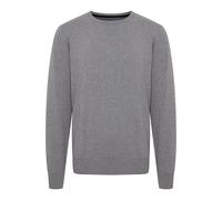 Strickpullover BLEND "BHNolen", Damen, Gr. 3XL, stone mix, Feinstrick, 100% Baumwolle, unifarben, regular fit normal, Rundhals, eng, Pullover Strickpullover, Stilvoller Feinstrick-Pullover mit Rundhal