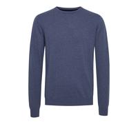 Blend BHNOLEN Herren Strickpullover Feinstrick Pullover mit Rundhalsausschnitt O-Neck, Größe:M, Farbe:Ensign Blue (194026)