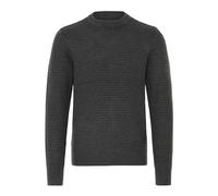 Strickpullover BLEND "BHMPattax", Herren, Gr. 3XL, pewter mix, Grobstrick, 100% Polyacryl, unifarben, normal normal, Rundhals, Pullover Strickpullover, Klassischer Grobstrickpullover (58008337-XXXL) p