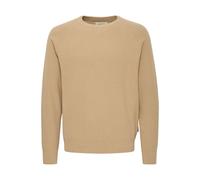 Strickpullover BLEND "BHPullover", Damen, Gr. 3XL, cornstalk, Grobstrick, 85% Polyester, 15% Polyamid, slim fit normal, Rundhals, Pullover Strickpullover, Klassischer Grobstrickpullover (60126805-XXXL