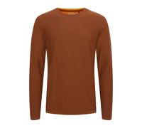 Strickfleece-Pullover BLEND "Strickpullover BHPullover", Herren, Gr. L, braun (sequoia), Obermaterial: 100% Baumwolle CO., Pullover (68396764-L) sequoia
