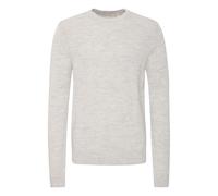 Strickpullover BLEND "BHPullover", Damen, Gr. L, stone mix, 85% Polyacryl, 15% Wolle, meliert, Basic, regular fit normal, Rundhals, eng, Pullover Strickpullover, Schicker Strickpullover mit Rundhalsau