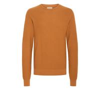 Strickfleece-Pullover BLEND "Strickpullover BHPullover", Herren, Gr. S, braun (caramel café), Obermaterial: 100% Baumwolle CO., Pullover (35333142-S) caramel café
