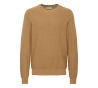 Strickfleece-Pullover BLEND "Strickpullover BHPullover", Herren, Gr. S, braun (otter), Obermaterial: 100% Baumwolle CO., Pullover (66386107-S) otter