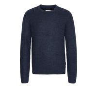 Strickfleece-Pullover BLEND "Strickpullover BHPullover", Herren, Gr. XL, blau (marineblaus), Obermaterial: 80% Polyacryl PAN. 20% Nylon NY., Pullover (29694530-XL) marineblaus