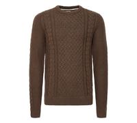 Strickfleece-Pullover BLEND "Strickpullover BHPullover", Herren, Gr. XL, braun (turkish coffee), Obermaterial: 80% Polyacryl PAN. 20% Baumwolle CO., Pullover (79580558-XL) turkish coffee