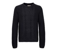 Strickfleece-Pullover BLEND "Strickpullover BHPullover", Herren, Gr. XL, schwarz, Obermaterial: 80% Polyacryl PAN. 20% Baumwolle CO., Pullover (53424439-XL) schwarz