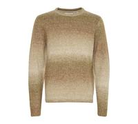 Strickfleece-Pullover BLEND "Strickpullover BHPullover", Herren, Gr. XXL, braun (otter), Obermaterial: 46% Polyacryl PAN. 37% Polyester PES. 10% Nylon NY. 7% Wolle WO., Pullover (33977015-XXL) otter