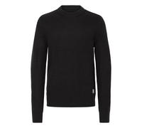 Strickfleece-Pullover BLEND "Strickpullover BHRibi", Herren, Gr. L, schwarz, Obermaterial: 100% Polyacryl PAN., Pullover (55013136-L) schwarz
