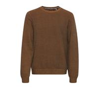 Strickfleece-Pullover BLEND "Strickpullover BHSweatshirt", Herren, Gr. XL, braun (caramel café), Obermaterial: 100% Baumwolle CO., Pullover (72527103-XL) caramel café