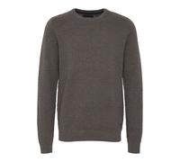 Strickpullover BLEND "BHZap", Herren, Gr. M, pewter mix, Grobstrick, 100% Baumwolle, unifarben, regular fit, Pullover Strickpullover, Klassischer Grobstrickpullover (15849669-M) pewter mix