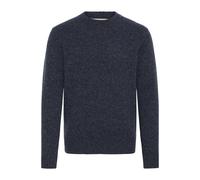 Strickfleece-Pullover CASUAL FRIDAY "Strickpullover CFANTE", Herren, Gr. XL, blau (schwarz navy melange), Obermaterial: 70% Wolle mw. 25% Nylon NY. 5% sonstige Fasern AF., Pullover (81233606-XL) schwa