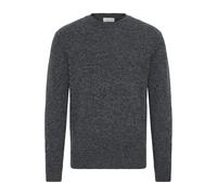 Strickfleece-Pullover CASUAL FRIDAY "Strickpullover CFANTE", Herren, Gr. XXL, schwarz (schwarz beauty melange), Obermaterial: 70% Wolle mw. 25% Nylon NY. 5% sonstige Fasern AF., Pullover (15929440-XXL